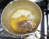 飲んべが喜ぶ〆の１品 ー 牛すね餡かけ粥作り方1写真