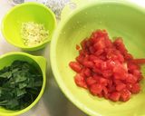 トマトとしらすのパスタ♡作り方2写真