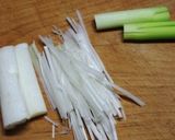 納豆と漬け物の和パスタ作り方2写真