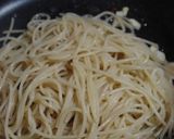 納豆と漬け物の和パスタ作り方7写真