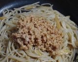 納豆と漬け物の和パスタ作り方9写真