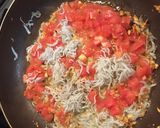 トマトとしらすのパスタ♡作り方3写真