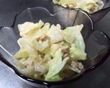 ツナとキャベツのマヨポン和え作り方3写真