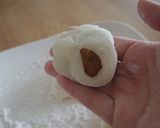 お月見に☆かぼちゃ大福作り方9写真