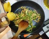 なすとピーマンの甘辛味噌炒め作り方7写真
