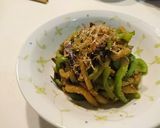 なすとピーマンの甘辛味噌炒め作り方8写真