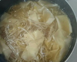 学校給食風♪簡単とろとろワンタンスープ作り方6写真