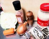 簡単!野菜たっぷりガラスープ*作り方1写真