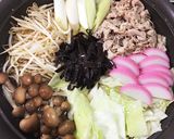 絶品！濃厚とんこつ醤油風ラーメン鍋作り方3写真