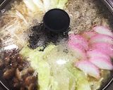 絶品！濃厚とんこつ醤油風ラーメン鍋作り方4写真