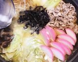 絶品！濃厚とんこつ醤油風ラーメン鍋作り方5写真