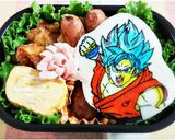 キャラ弁★ドラゴンボール超SSGSS悟空作り方13写真