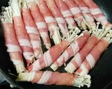 簡単！さっぱり！豚肉のえのき巻き作り方3写真