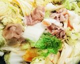 豚肉と白菜のすき煮作り方4写真