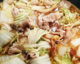 豚肉と白菜のすき煮作り方5写真