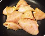 ⁂糖質制限⁂鶏胸肉の柚子コショウ焼き作り方3写真