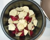 リンゴ・サツマ芋の炊飯器甘煮♪簡単おやつ作り方4写真