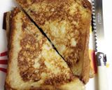 チョコとクリチを挟んだフレンチトースト作り方7写真