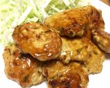 母の定番◎手を汚さず♪鶏つくねの照り焼き作り方6写真