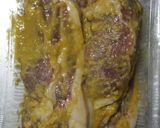 豚味噌漬け肉と野菜のフォイル焼き：覚書作り方1写真