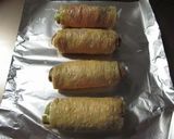 茄子ベーコンチーズの♪お揚げ巻き焼き作り方4写真