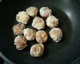 子供に人気✩豚こま団子のケチャップ煮作り方3写真
