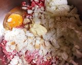 肉汁たっぷり☆包み焼きハンバーグ作り方3写真