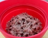 敬老の日に！レンジで簡単♪もちもちお赤飯作り方3写真