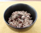 敬老の日に！レンジで簡単♪もちもちお赤飯作り方4写真