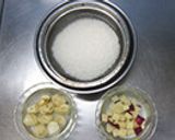 もっちりごはんのさつま芋と栗のおこわ作り方2写真
