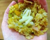 かぼちゃのカレー風味ライスコロッケ作り方5写真