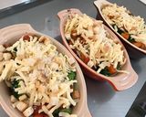焼売の皮、野菜の残りで簡単ラザニア！作り方5写真