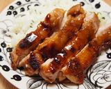 皮パリジューシー♪チキン照り焼きステーキ作り方7写真