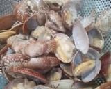 炊飯器で「パエリア」、失敗なしです。作り方2写真