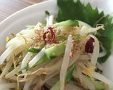 混ぜていくだけ♡もやしきゅうりナムル作り方4写真