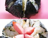 必勝ウィナー♪花咲くよろこんぶおにぎり作り方5写真