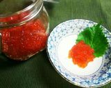 簡単！薄口醤油だけDEいくらの醤油漬け♪作り方5写真