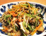 懐かしい味、大根菜の炒めもの作り方7写真