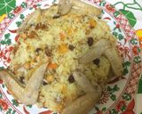 炊飯器で作るウズベク風チキンピラフ作り方10写真