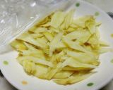 ◆ゴボウ香る♪さつま芋と鶏挽肉のかき揚げ作り方1写真