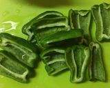材料少！ふわふわピーマン肉納豆詰め♪♪作り方1写真
