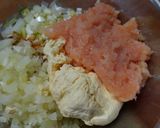 豆腐ハンバーグ♪きのこカニかまの和風タレ作り方9写真