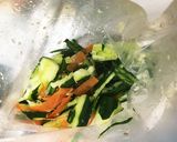 人参の皮ときゅうり作り方4写真