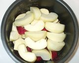 リンゴ・サツマ芋の炊飯器甘煮♪簡単おやつ作り方6写真