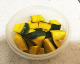 レンチン！かぼちゃの小鉢作り方1写真