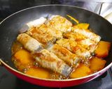 こく旨★豚肉巻きこんにゃくの味噌照り焼き作り方7写真