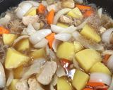 サッパリ鶏胸肉で肉じゃがっ酢作り方5写真