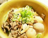 たっぷり♪きのこと牛肉の♪芋煮♪作り方7写真