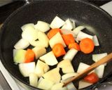 麻婆豆腐×ホワイトシチュ—作り方3写真