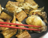 簡単！秋刀魚と舞茸の甘辛焼き作り方5写真